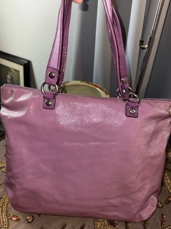 COACH POPPY Purple Women’s Tote Bag - Designer Style - Picture 11 of 17